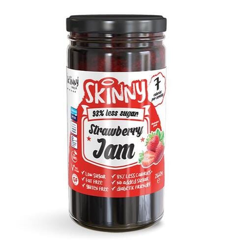 The Skinny Food Co Low Sugar Jam 260g / Strawberry