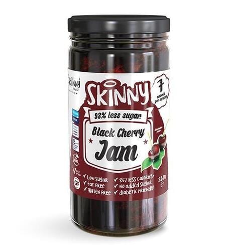 The Skinny Food Co Low Sugar Jam 260g / Black Cherry