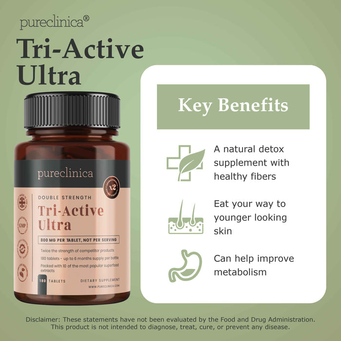 Tri-Active Ultra Superfood Complex 800mg x 180 tablets