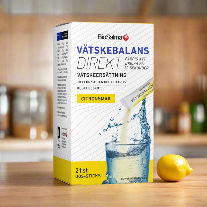 Vandens Balansas Direct citrinų skonio elektrolitai, 21 pak. – nuotrauka 3