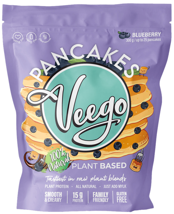 Veego Plant Protein Pancake Mix Blueberry / 300g