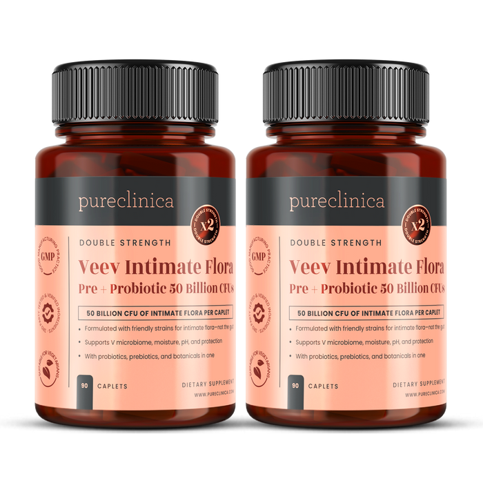 Veev Intimate Flora Pre + Probiotic 50 Billion CFU x 90 caplets