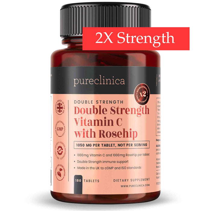 Vitamin C & Rosehip Extract 2000mg x 180 tablets