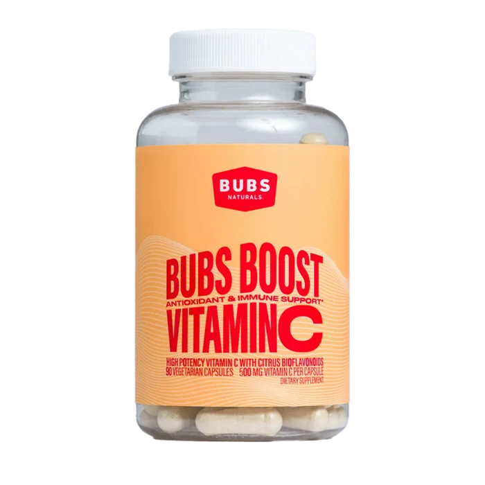 BUBS Boost Vitamin C bottle