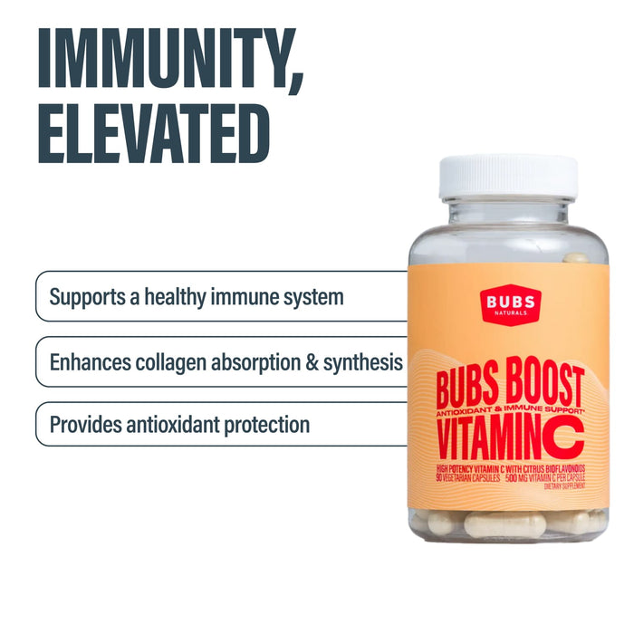 Immune support with BUBS Boost Vitamin C