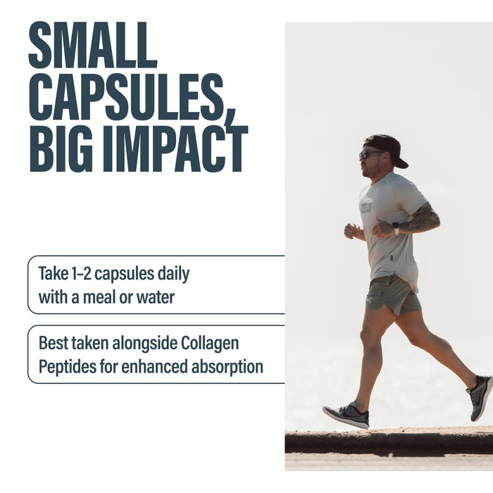 Small capsules in BUBS Boost Vitamin C