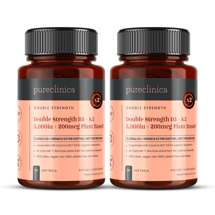 Vitamin D3 5000IU + K2 200mcg x 90 softgels