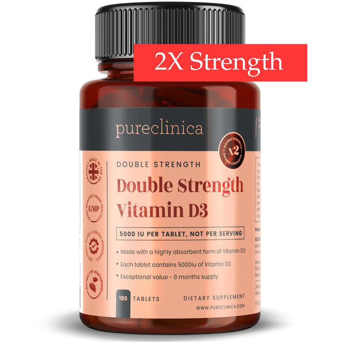 Vitamin D3 5000IU x 180 tablets