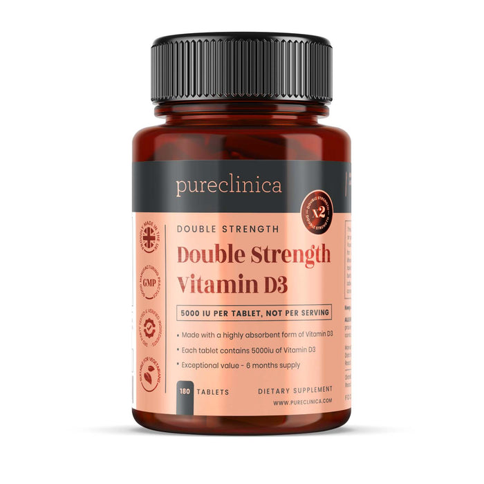 Vitamin D3 5000IU x 180 tablets