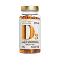 Vitaminas D3 62,5mcg (2500 TV) su omega-3 iš Norvegijos lašišų taukų — normali kaulų būklė, širdies funkcija, phospholipidai, 180 kapsulių