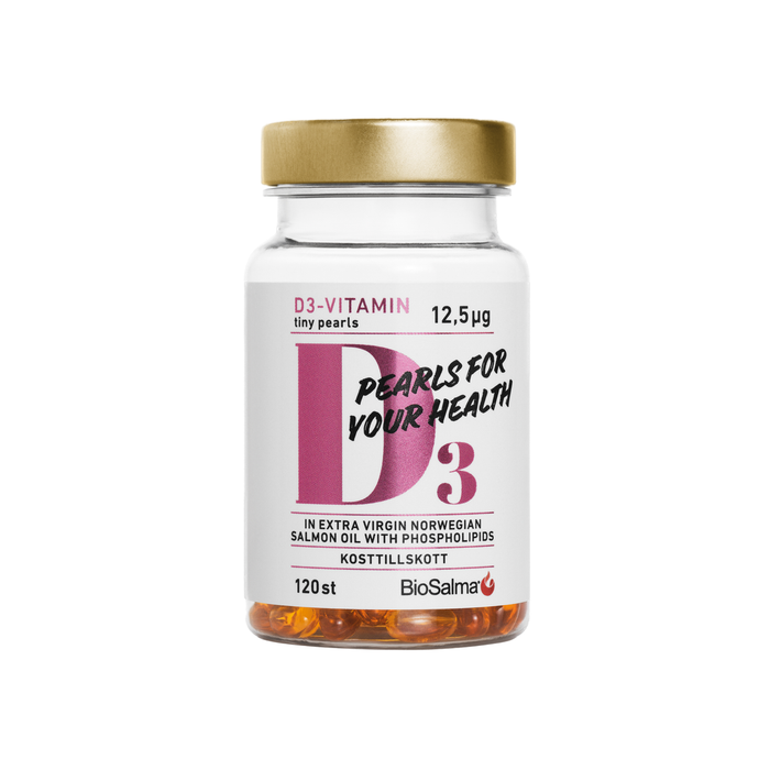 Vitaminas D3 (500TV), 120 kapsulių – nuotrauka 1