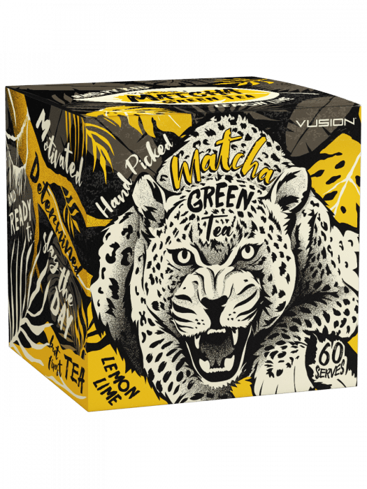 Vusion Matcha Green Tea - ARTIST EDITION 60 Serve Lemon Lime