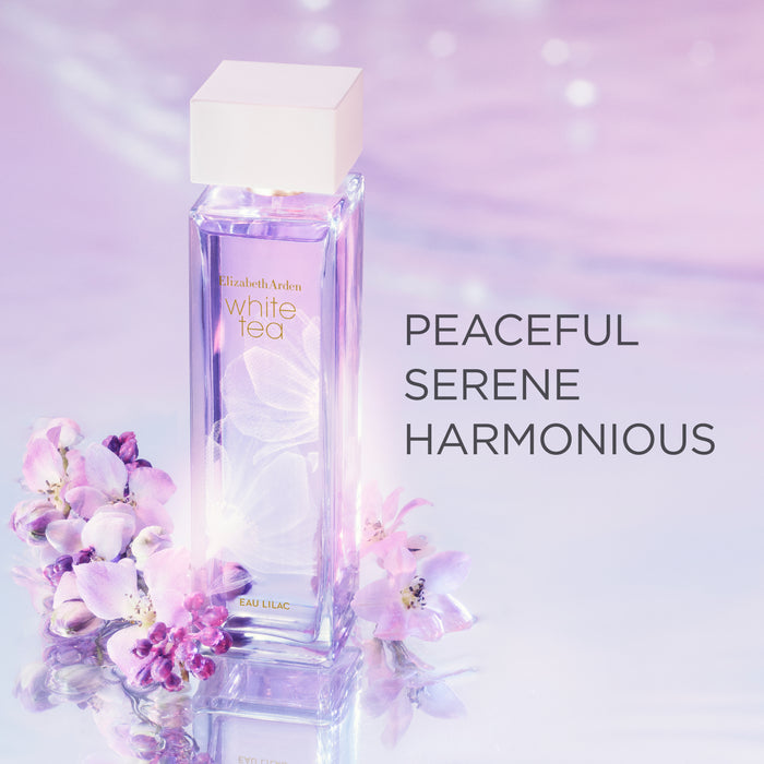 Elizabeth Arden UK White Tea Eau Lilac Eau de Toilette Spray, Peaceful, Serene, Harmonious