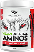 White Wolf Nutrition Essential Vegan Aminos 30 Serve Strawberry Kiwi