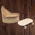 Wicker Doll Cradle Frame