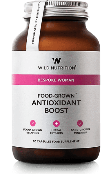 Wild Nutrition Food-Grown Antioxidant Boost For Women 60 Caps