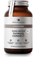 Wild Nutrition Food-Grown Thyroid Connect 60 Caps