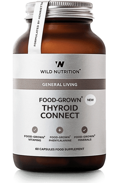 Wild Nutrition Food-Grown Thyroid Connect 60 Caps